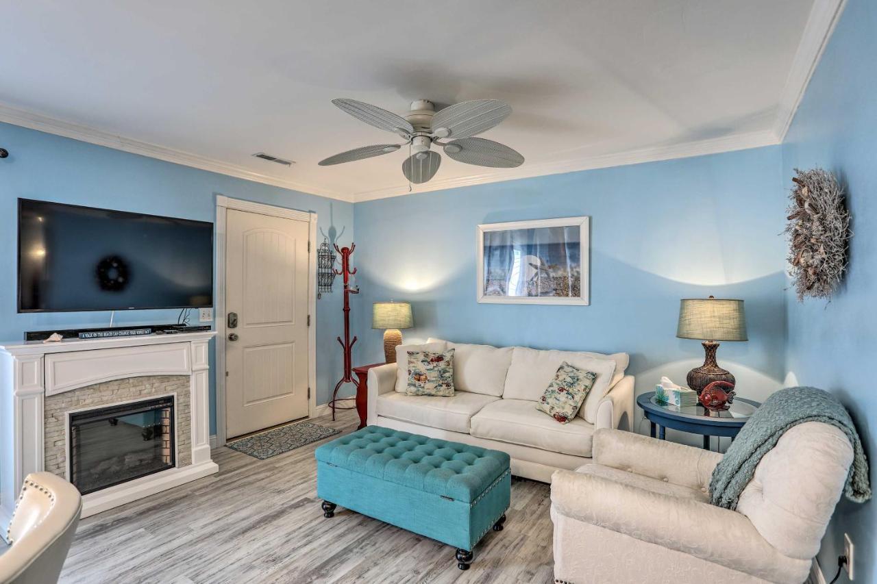 מירטל ביץ' Breezy Murrells Inlet Condo With Deck Walk To Beach מראה חיצוני תמונה