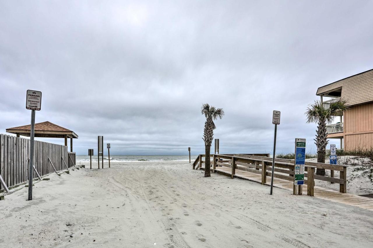 מירטל ביץ' Breezy Murrells Inlet Condo With Deck Walk To Beach מראה חיצוני תמונה